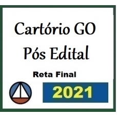 Cartórios GO - Pós Edital - Reta Final (CERS 2021.2) SERVENTIAS - TJ GO - Tribunal de Justiça de Goiás